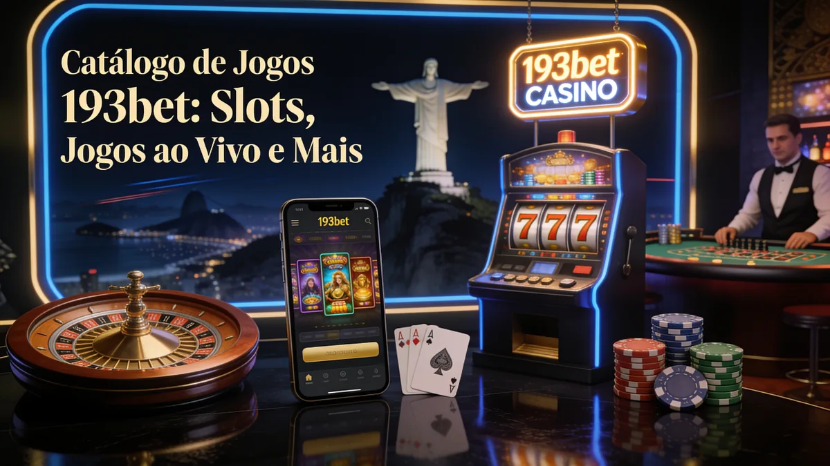 Catálogo de Jogos 193bet: Slots, Jogos ao Vivo e Mais — 193bet no Brasil